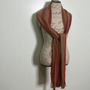ALTEA MULTICOLORED KNITTED SCARF‎